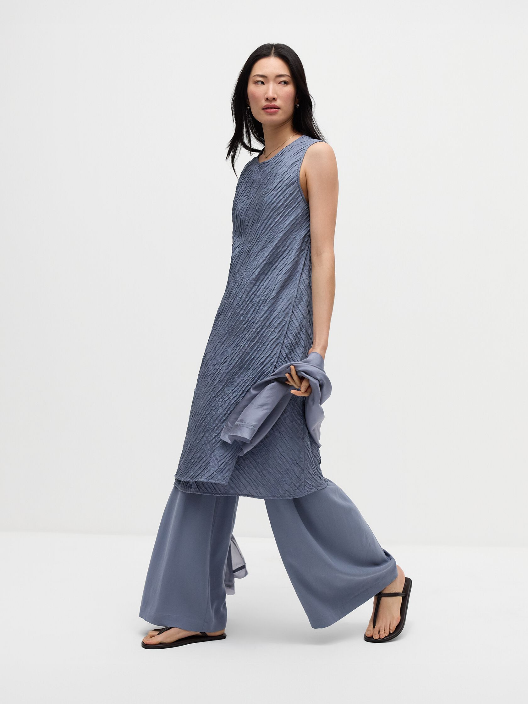 Washed Organic Silk Scarf