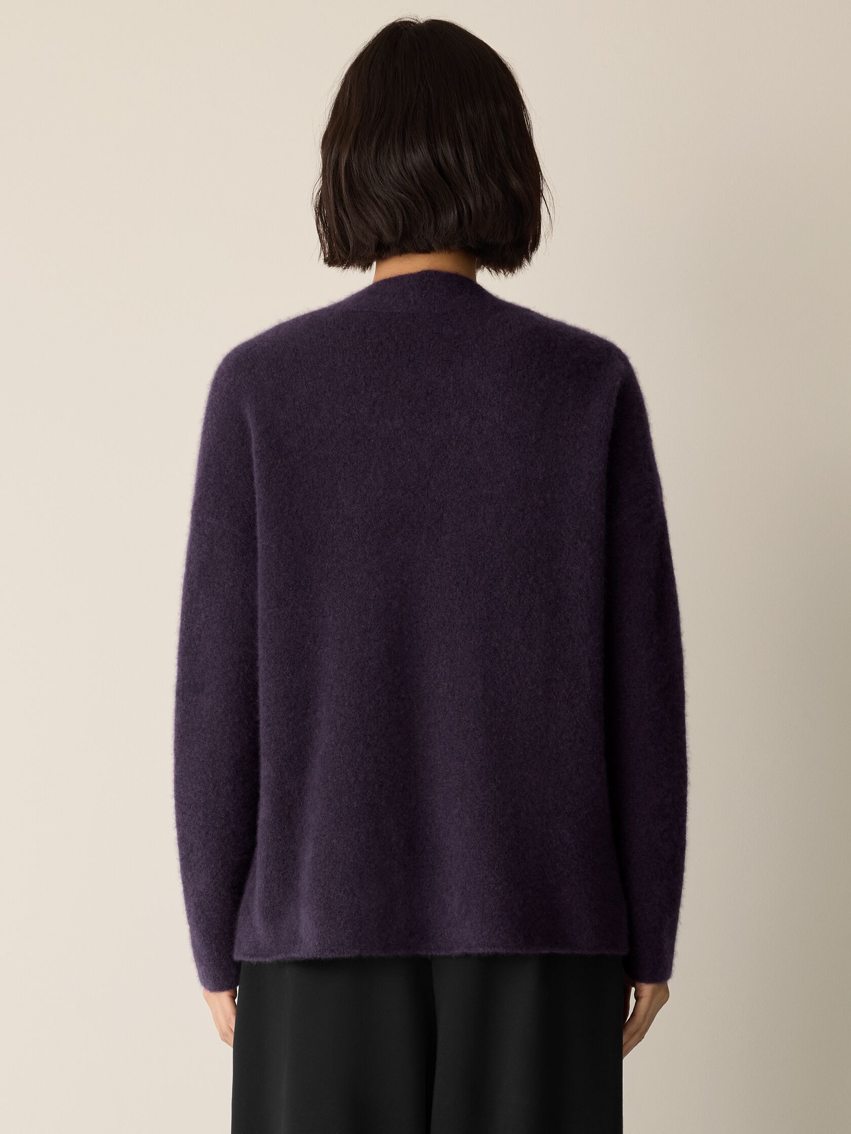 Cashmere Silk Boucle Bliss Cardigan