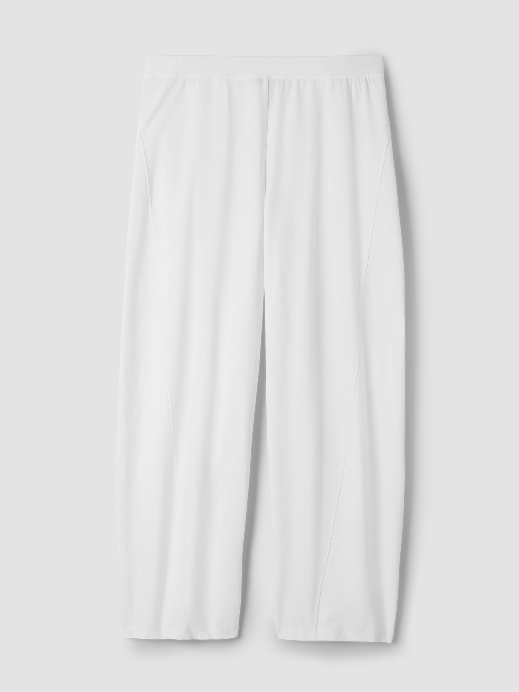 Washable Stretch Crepe Lantern Pant