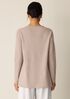 Italian Cashmere Crew Neck Long Top