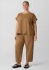 Organic Cotton Ripple Square Top