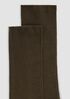 Ribbed Knit Trouser Sock