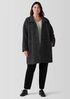 Curly Alpaca Stand Collar Coat