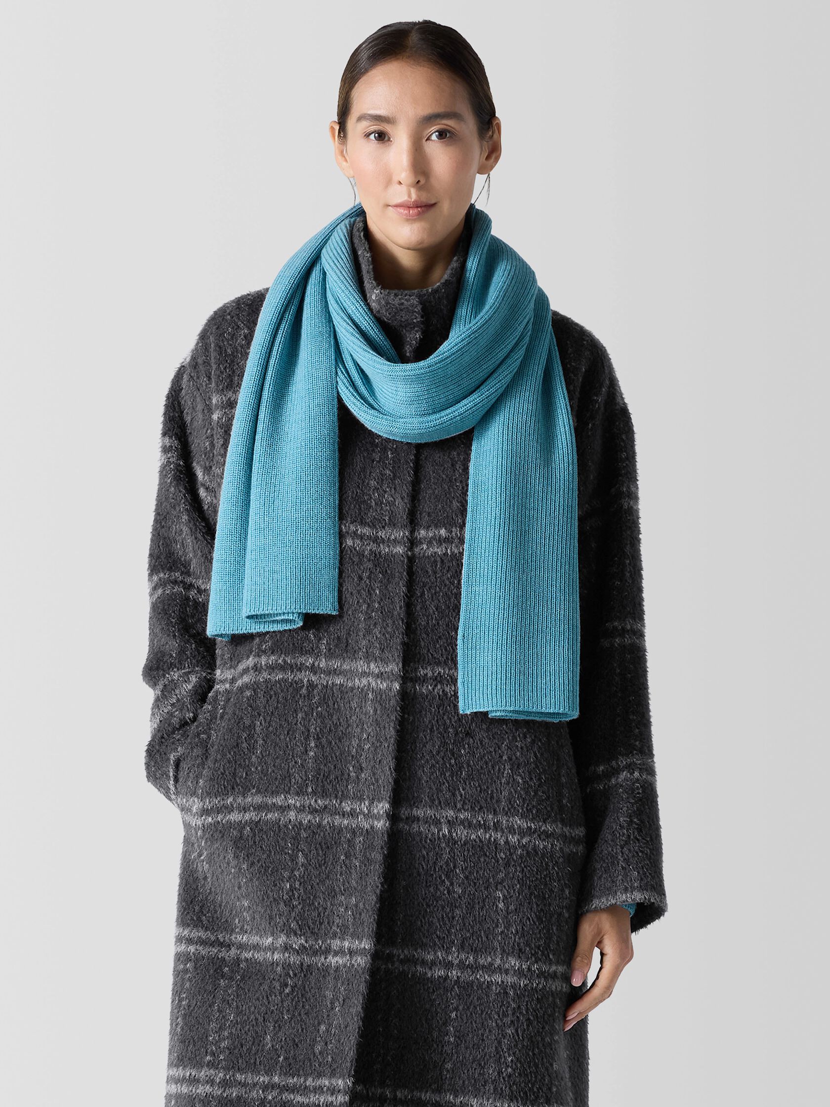 Merino Scarf in Regenerative Wool