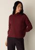 Organic Cotton Chenille Turtleneck Top