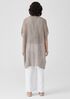 Organic Linen Délavé Long Cardigan