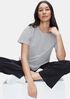 Organic Cotton Jersey Striped Tee