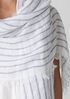 Striped Organic Linen Scarf