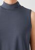 Fine Jersey Mock Neck Tank