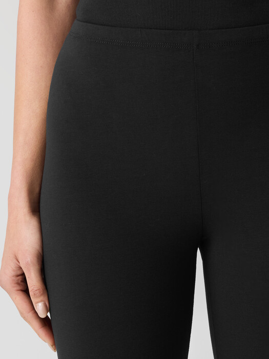 Lightweight Cotton Stretch Jersey Leggings