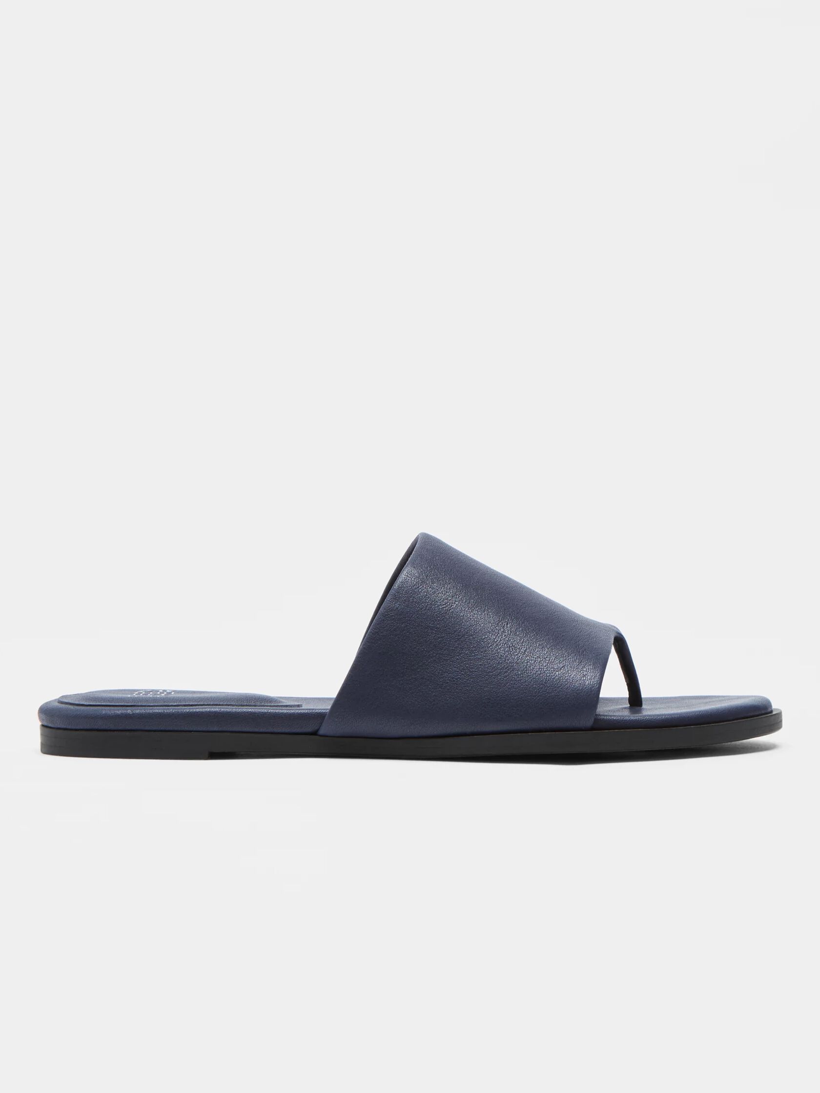 Edge Leather Slide Sandal