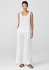 Organic Linen Jersey Scoop Neck Tank