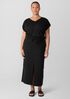Pima Cotton Stretch Jersey Cargo Skirt