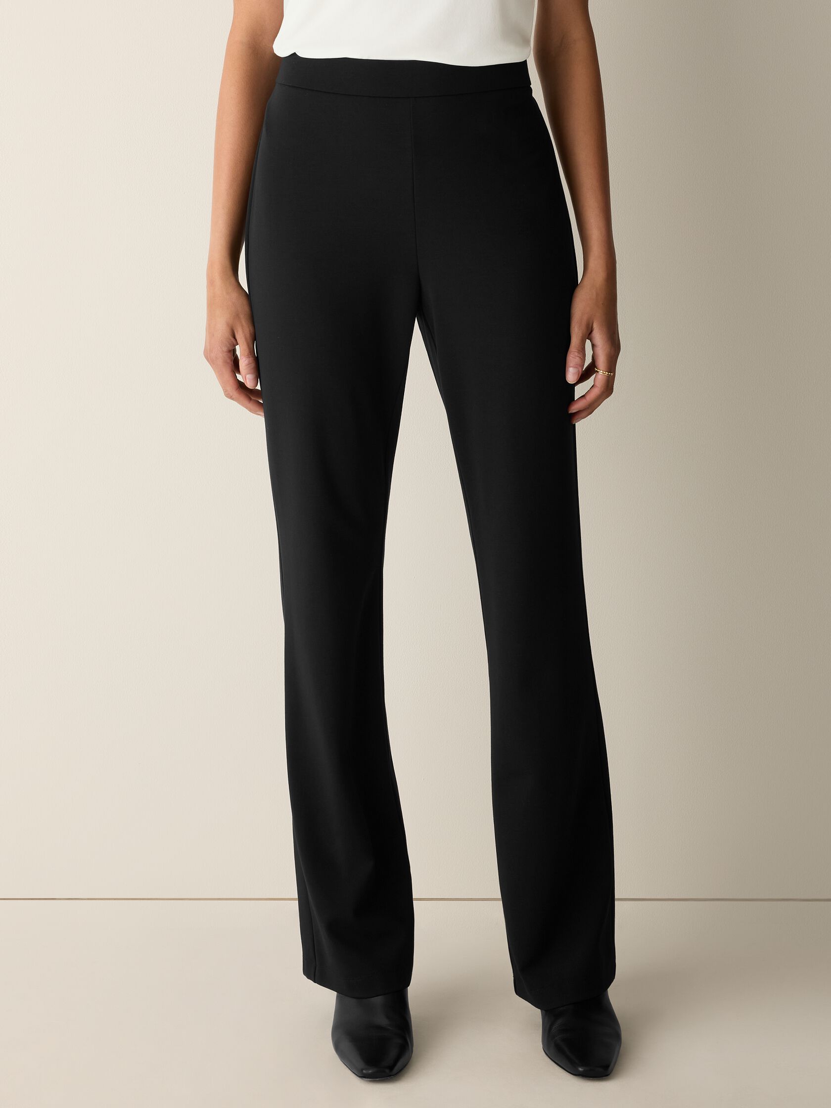 Extra-Fine Ponte Kick Pant
