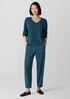 Italian Cashmere V-Neck Top