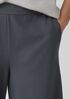 Lightweight Ponte Wide-Leg Pant