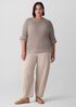 Peruvian Organic Cotton Cord Crew Neck Top