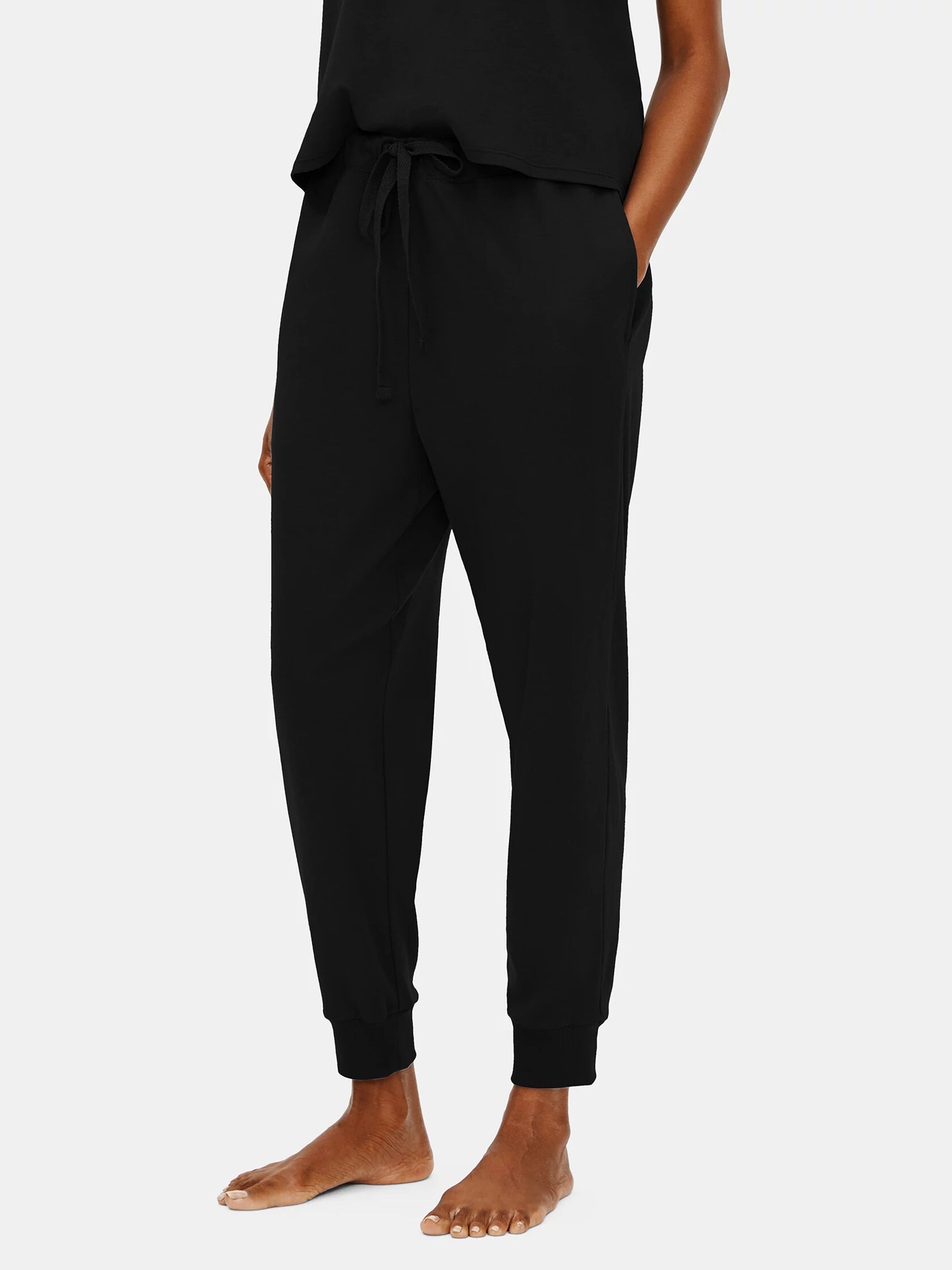 Organic Cotton Interlock Jogger Sleep Pant