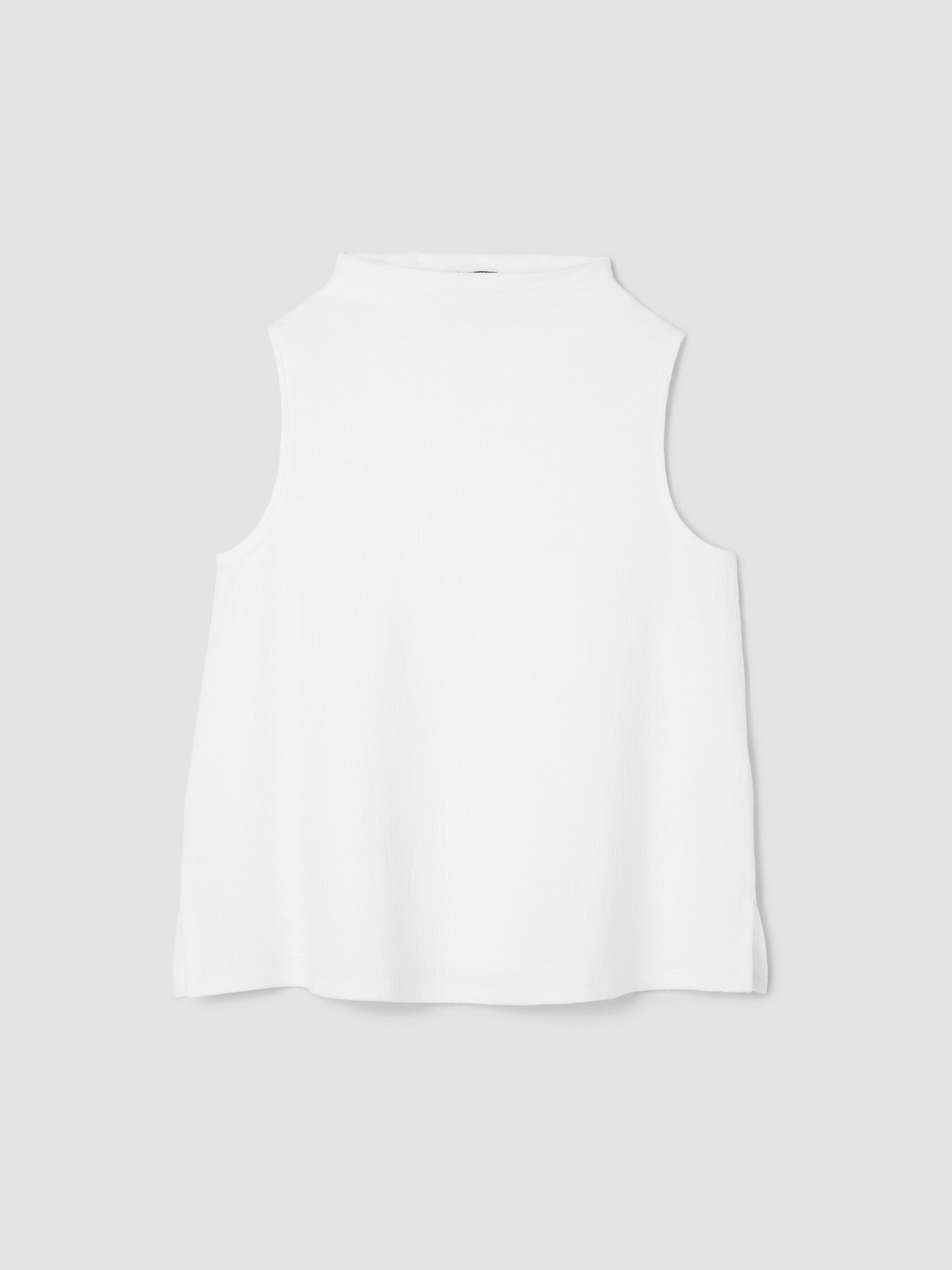 Cross Hatch Stretch Jersey Funnel Neck Tank