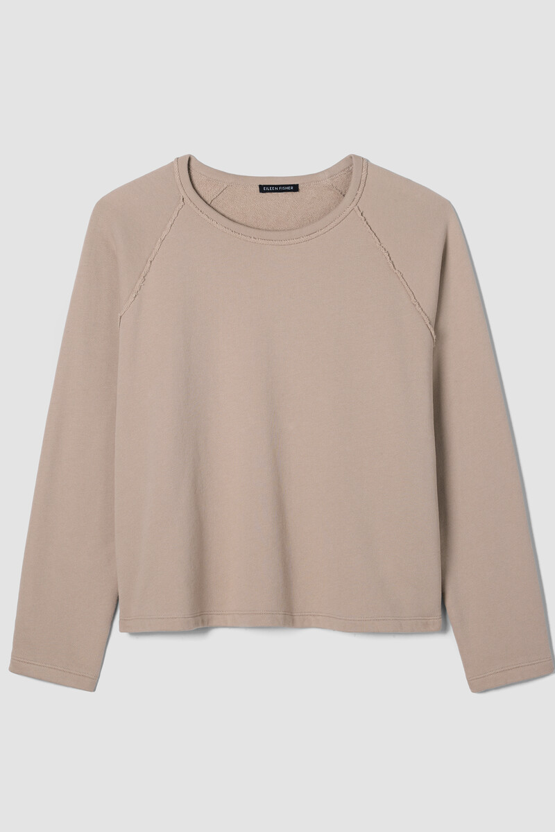 Organic Cotton French Terry Box-Top Organic Cotton French Terry Box-Top