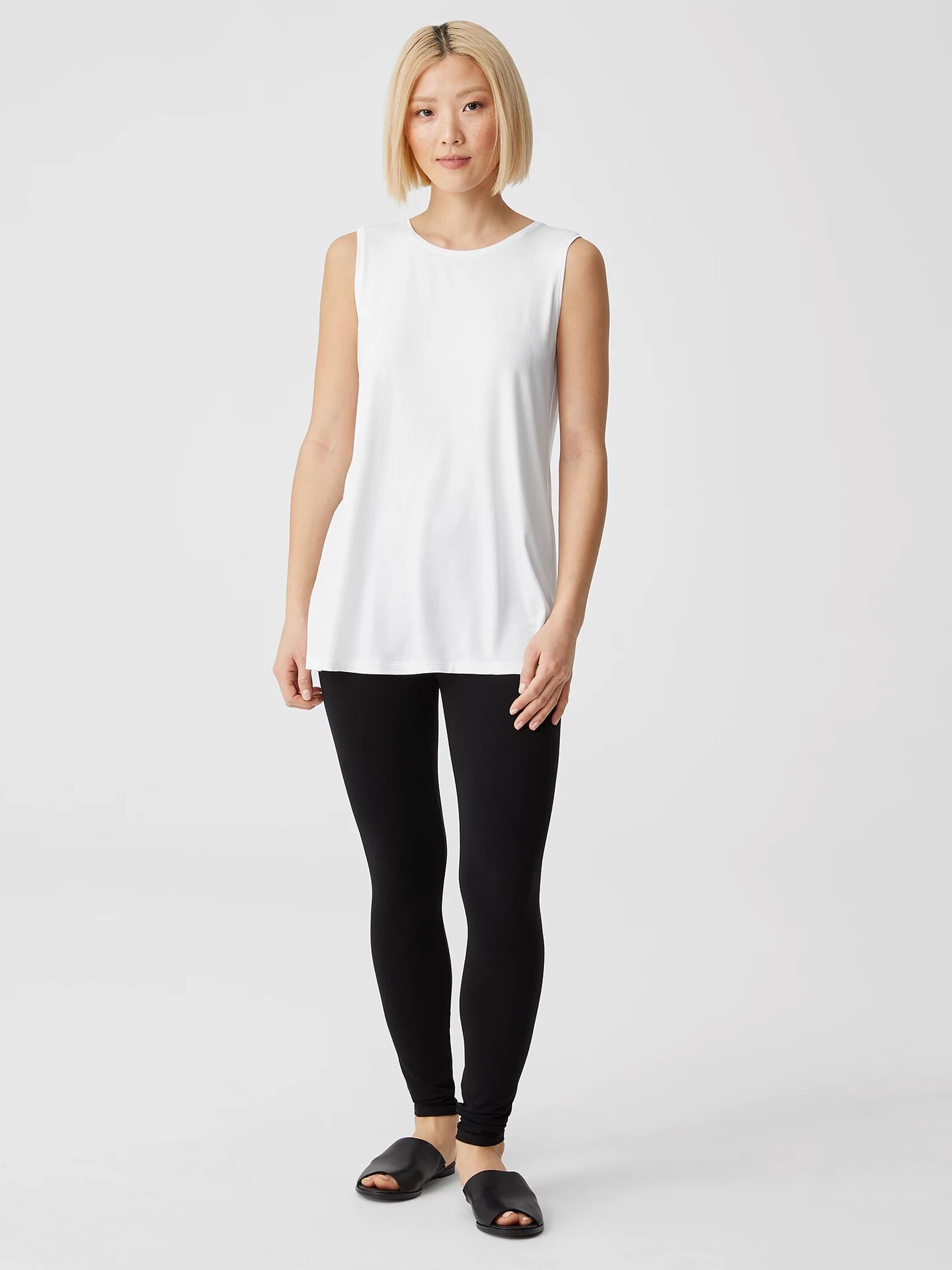 System Fine Jersey Crew Neck Shell