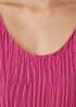 Crushed Silk Tiered Dress