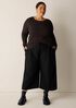 Seasonless Wool Pleated Culotte