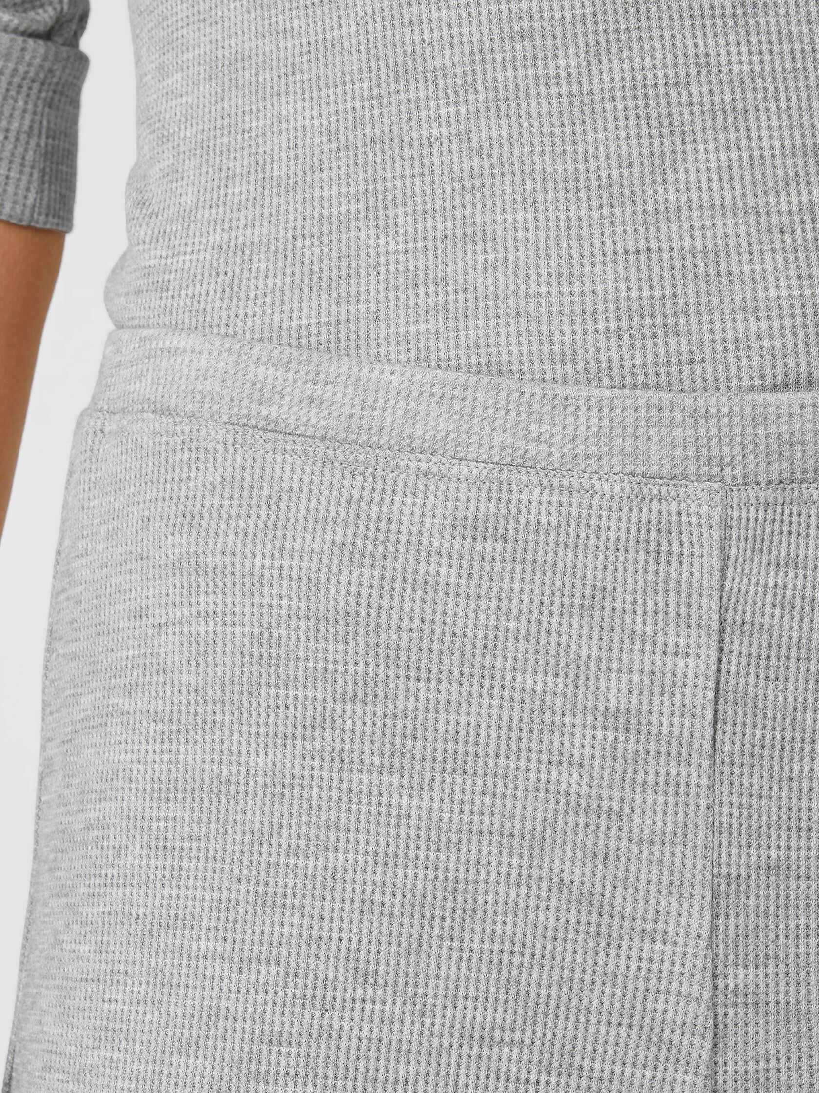 Cozy Waffle Knit Straight Pant | EILEEN FISHER