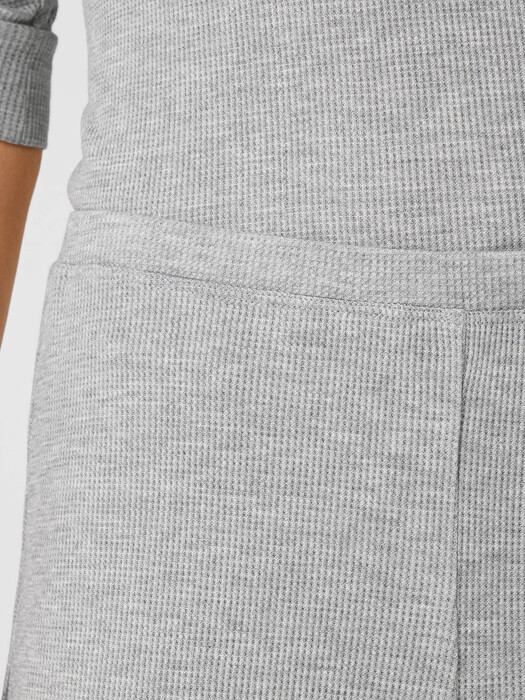 Cozy Waffle Knit Straight Pant