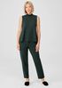 Washable Flex Ponte Slouchy Pant