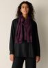 Silk Cotton Pucker Scarf