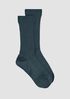 Ribbed Knit Trouser Sock