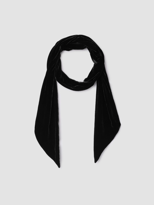 Velvet Double Tie Scarf