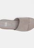 Touch Leather Flatform Sandal