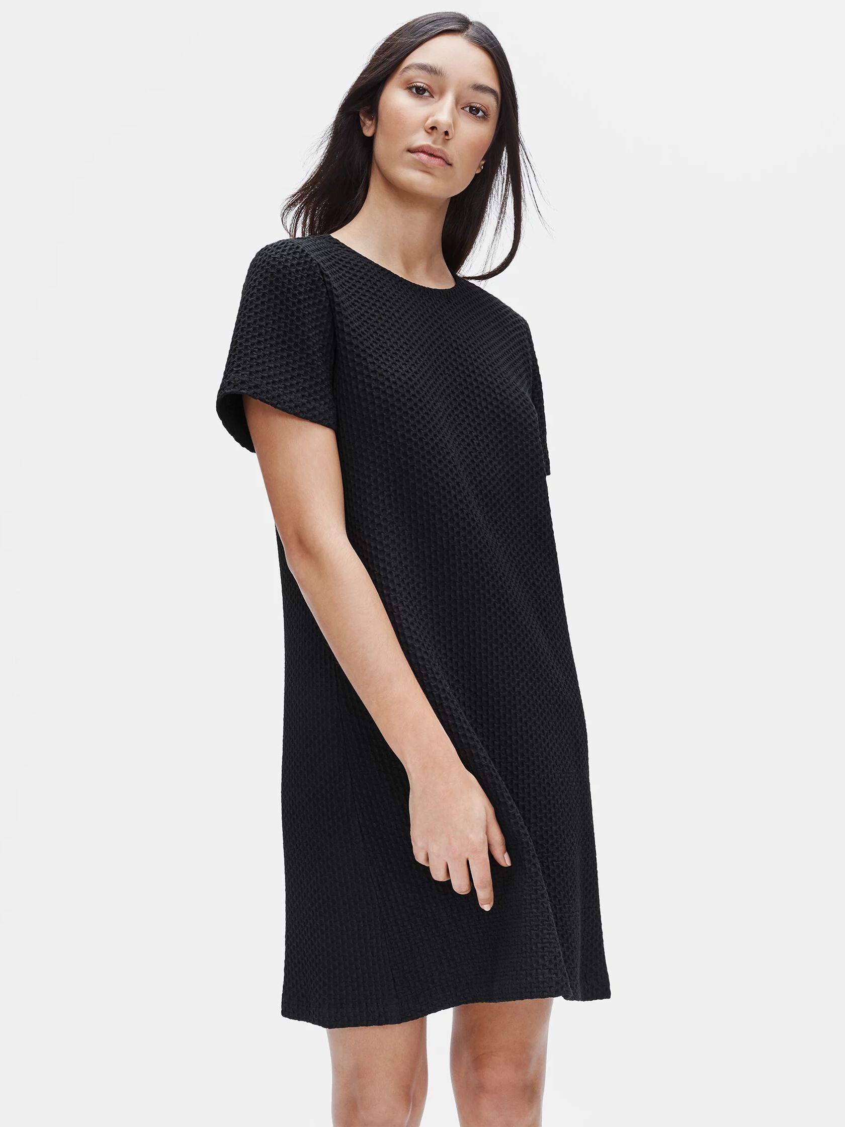 Tencel & Organic Cotton Honeycomb Dress