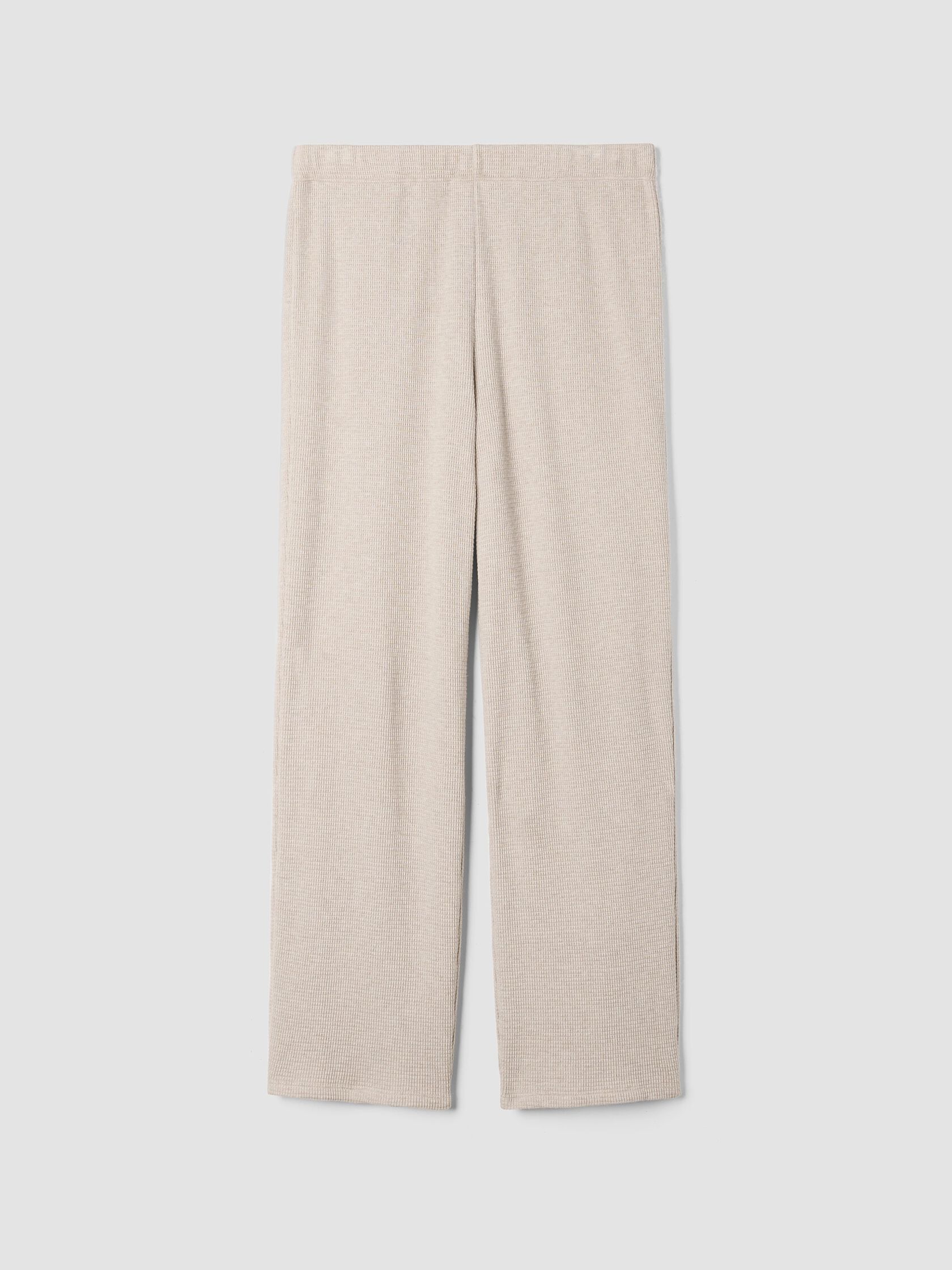 Mélange Organic Cotton Waffle Sleep Pant