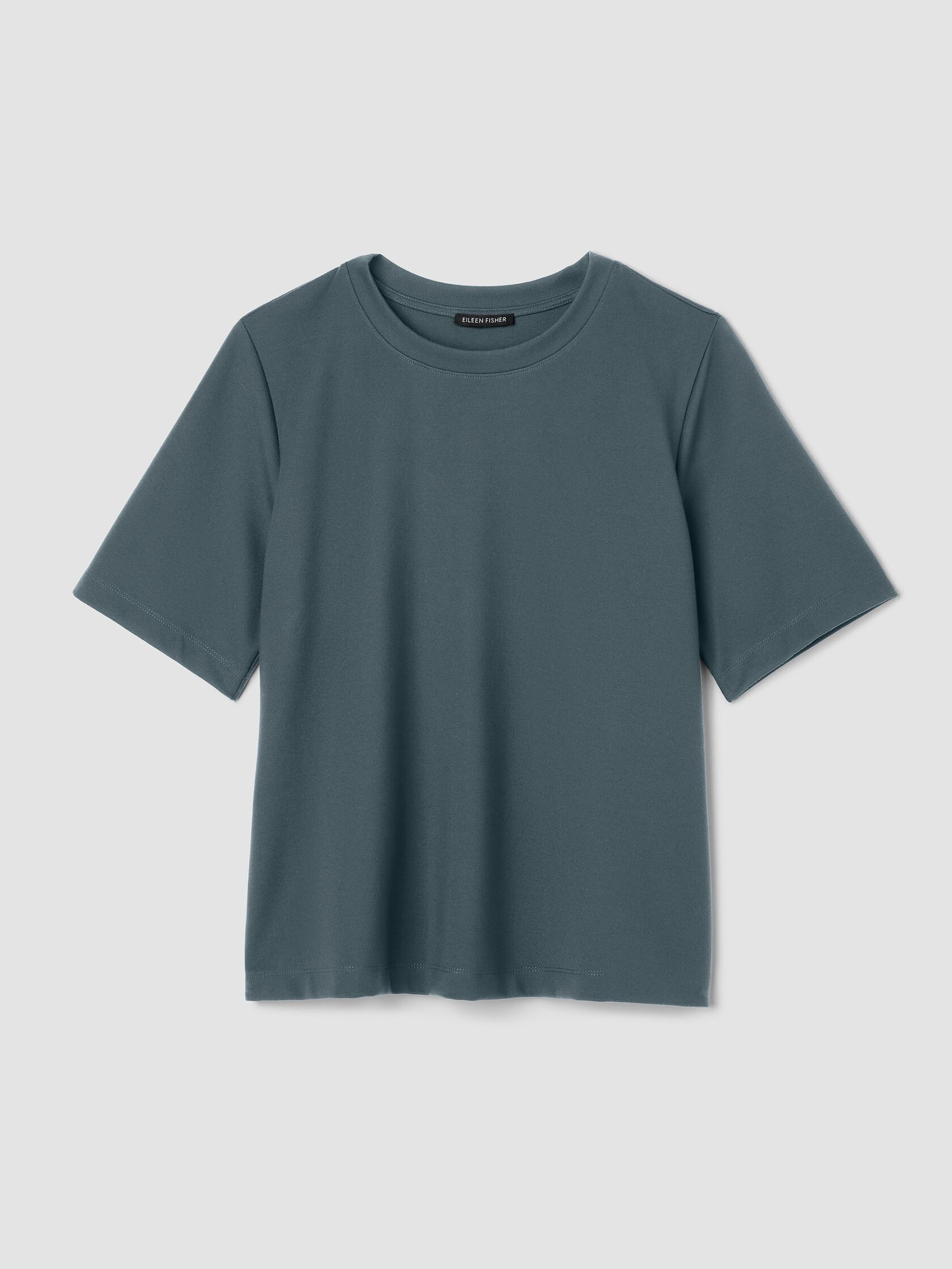 Lightweight Ponte Crew Neck Tee