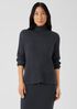 Merino Turtleneck Top in Regenerative Wool