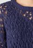 Peruvian Organic Cotton Cord Crew Neck Top