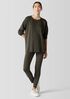 Cozy Brushed Terry Hug High-Waisted Leggings