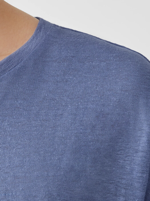 Organic Linen Jersey Square Top