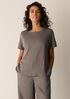 Organic Linen Jersey Crew Neck Tee