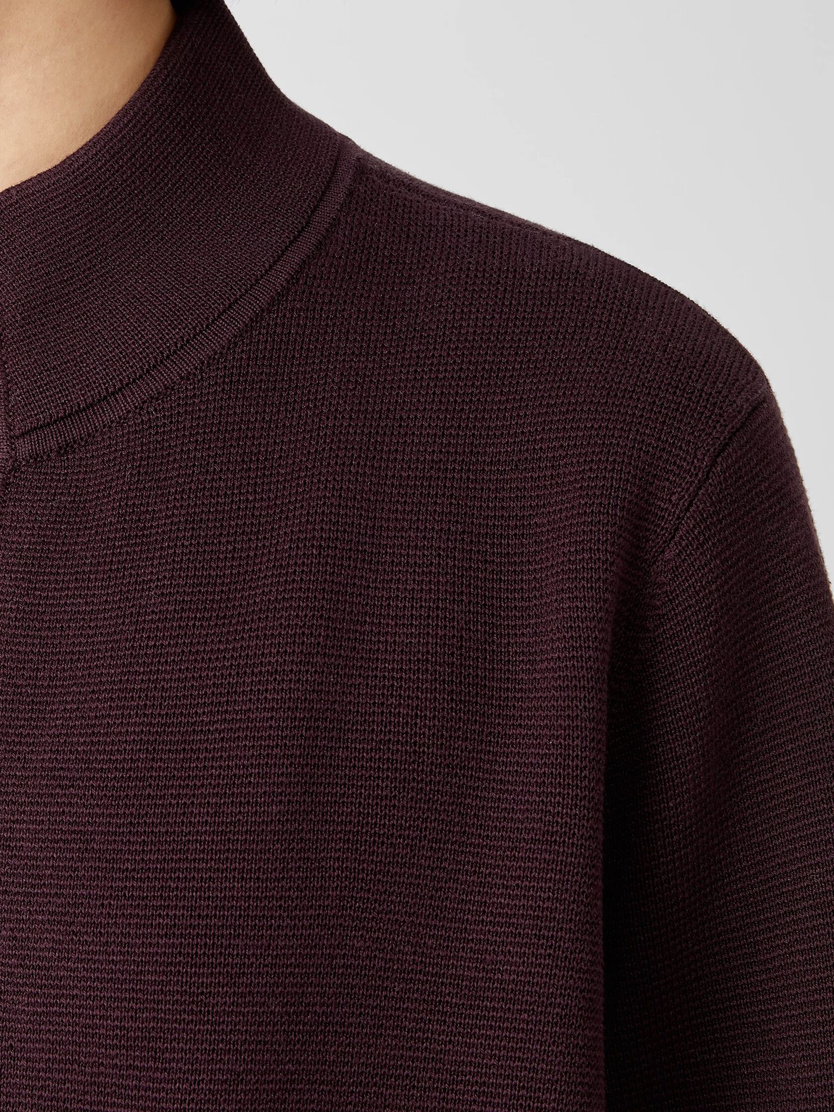 Silk & Organic Cotton Interlock Jacket