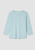 Organic Pima Cotton Jersey 3/4-Sleeve Tee