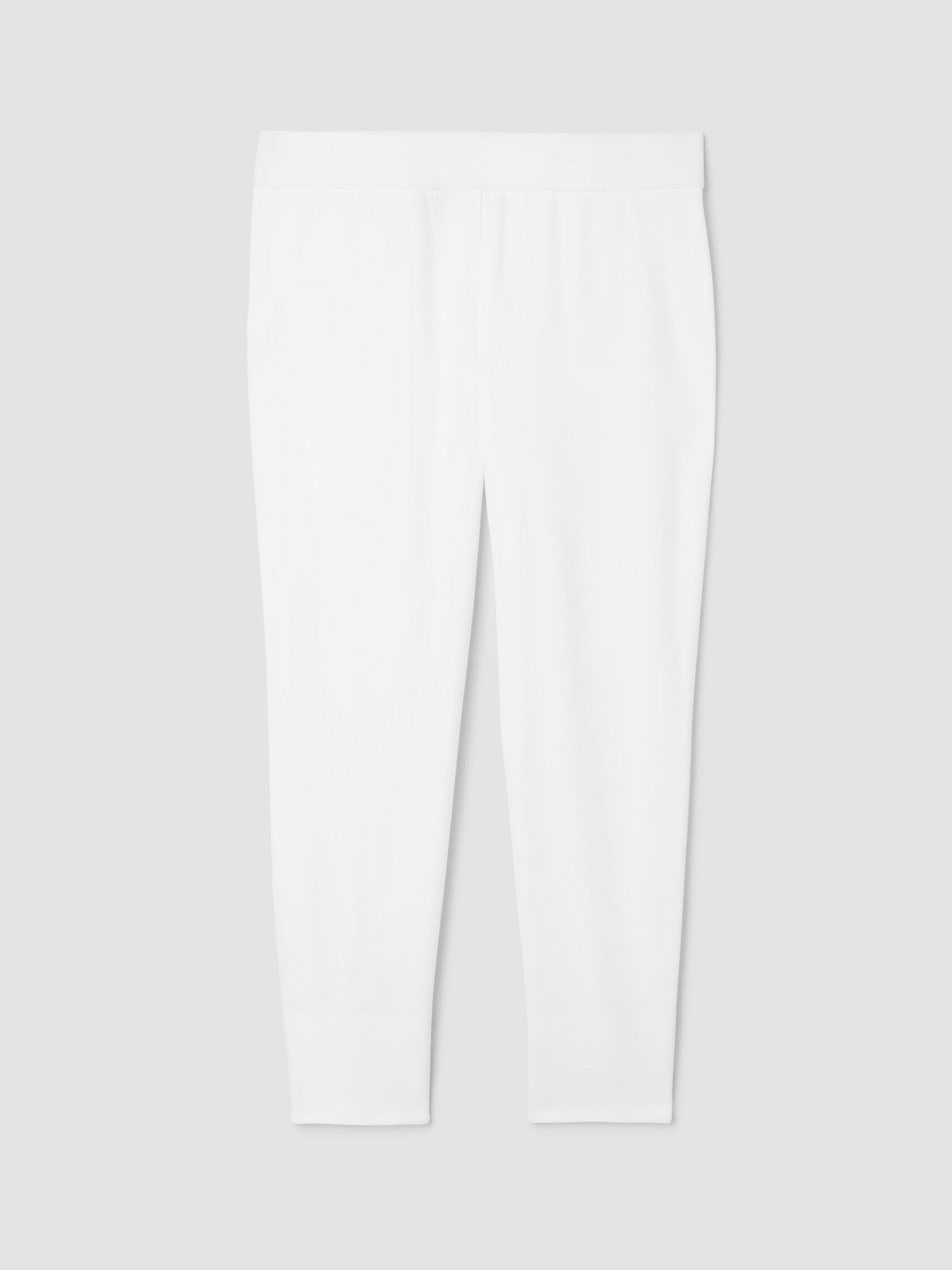 Washable Stretch Crepe Slim Pant