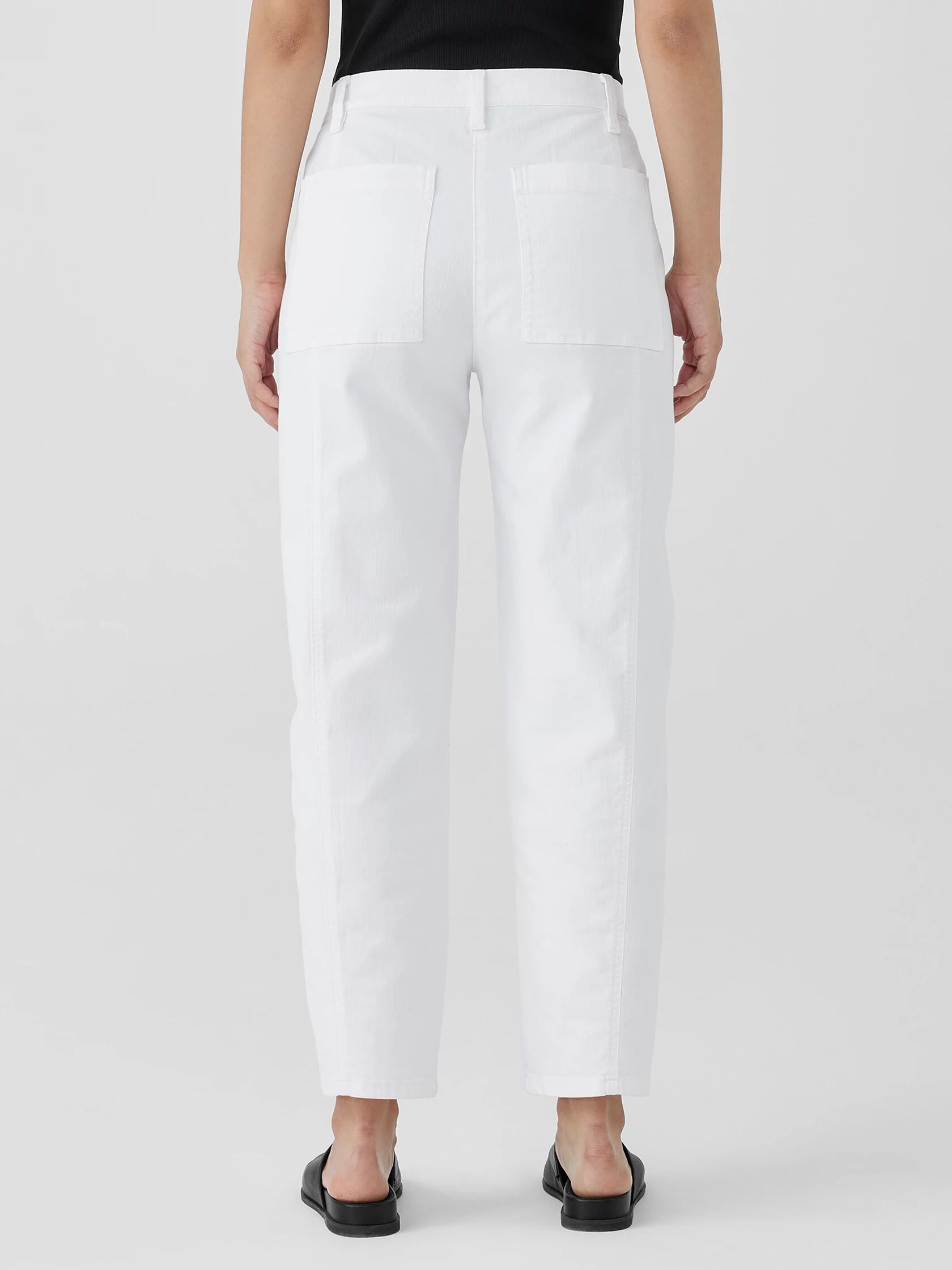 Organic Cotton Denim Lantern Jean