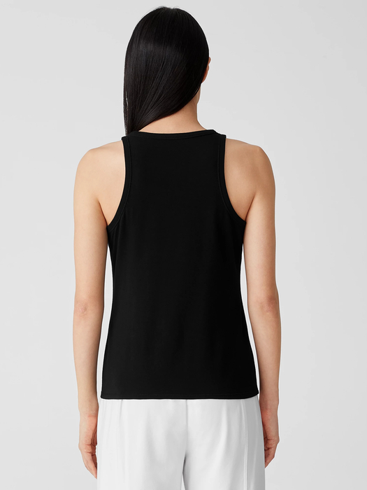 Traceable Organic Cotton Jersey Round Neck Tank