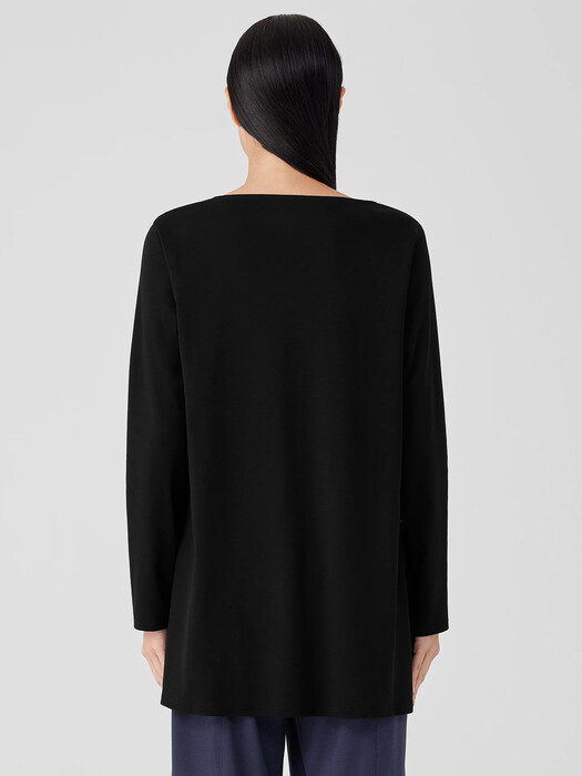 Organic Cotton Interlock Long Sleep Top