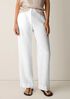 Heavy Organic Linen Full-Length Straight Trouser