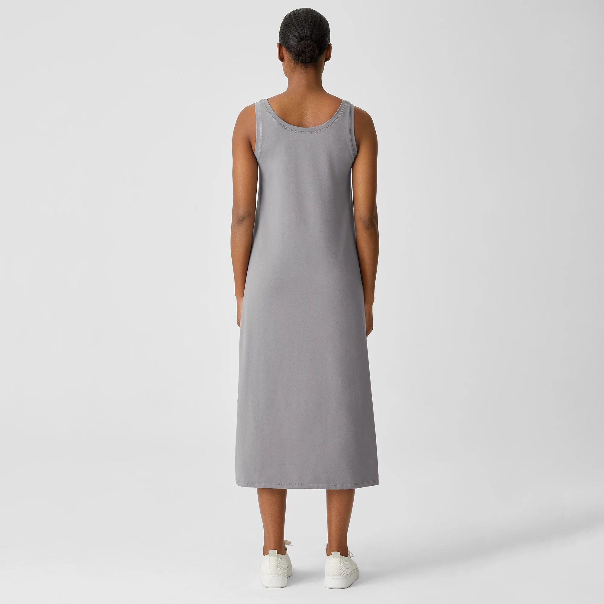 Organic Pima Cotton Stretch Jersey Tank 